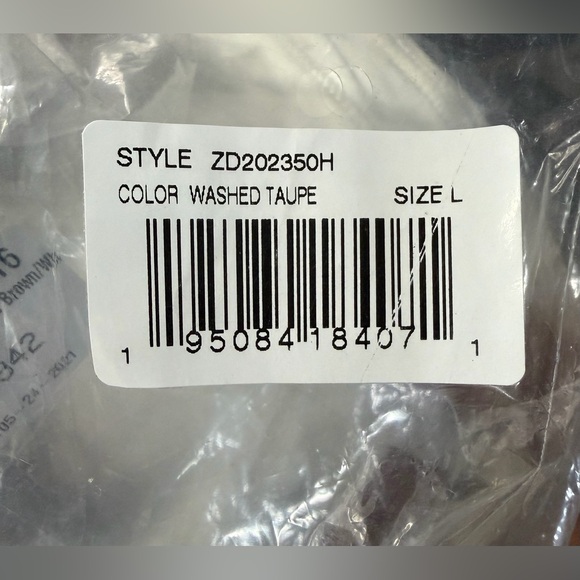 REVOLVE Z Supply NWT Aya Stripped Knee-Length Dress In Washed Taupe Color. Large - Picture 9 of 16